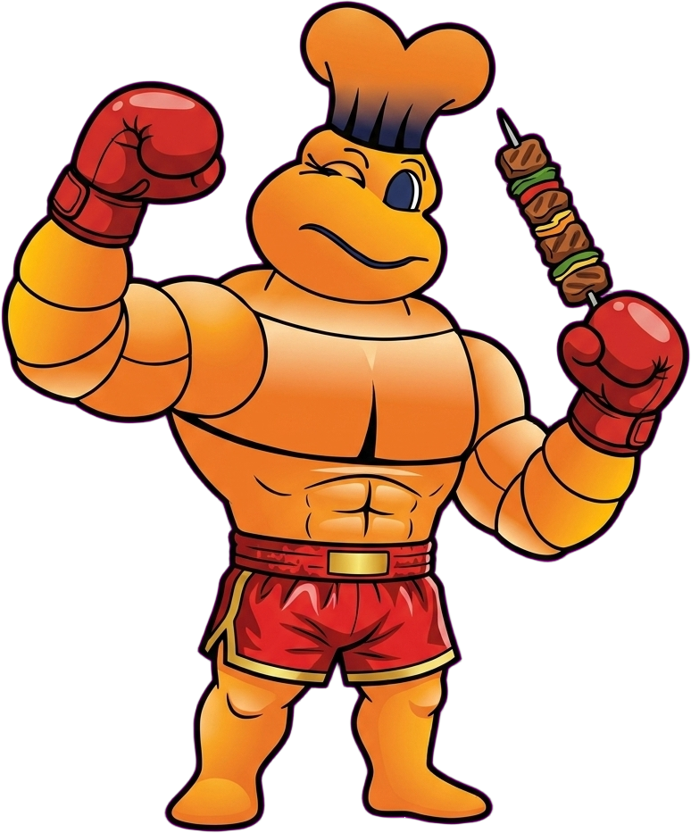 Ali's BBQ mascot